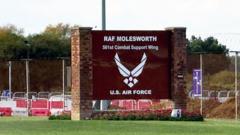 Pair bailed after security breach at RAF base