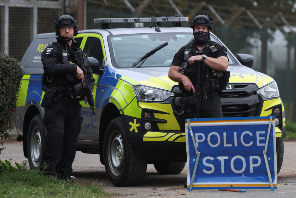 British police rearrest 2 men on suspicion of assisting Iran over suspected plot at a U.S.-run air base