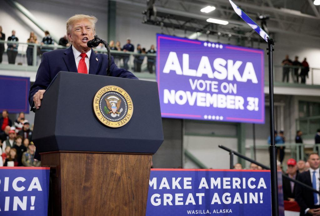 Trump administration files lawsuit to block possible Democratic win in Alaska Senate race