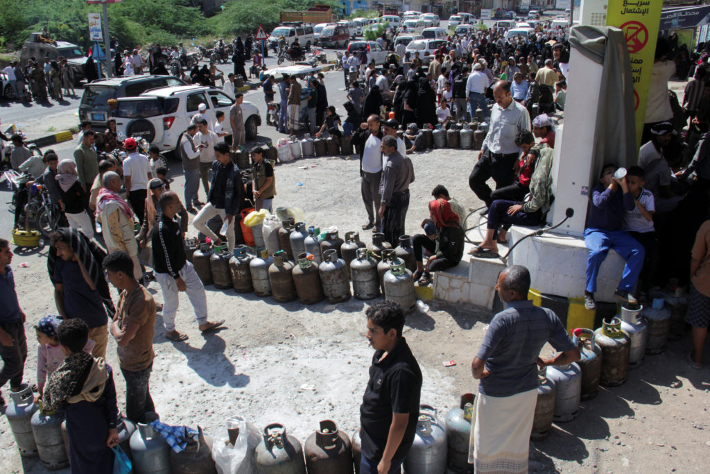 Iran-backed Houthi rebels strike Yemen's government forces with ballistic missiles, killing at least 53
