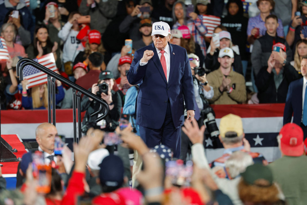 Trump's political groups spend nearly $277 million in late midterm blitz on behalf of GOP candidates