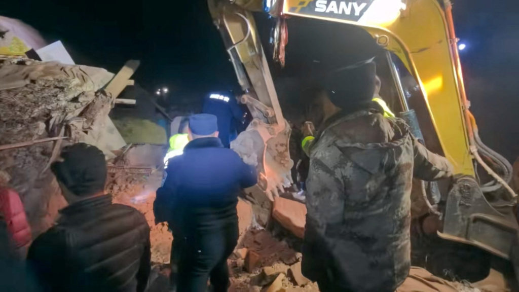 Rescuers search for survivors after deadly earthquake in China's Tibet region
