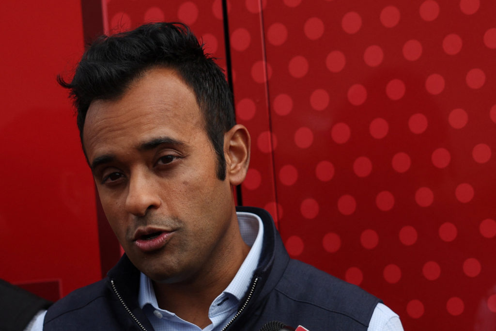 Vivek Ramaswamy defends ad featuring Amy Acton's estranged mother