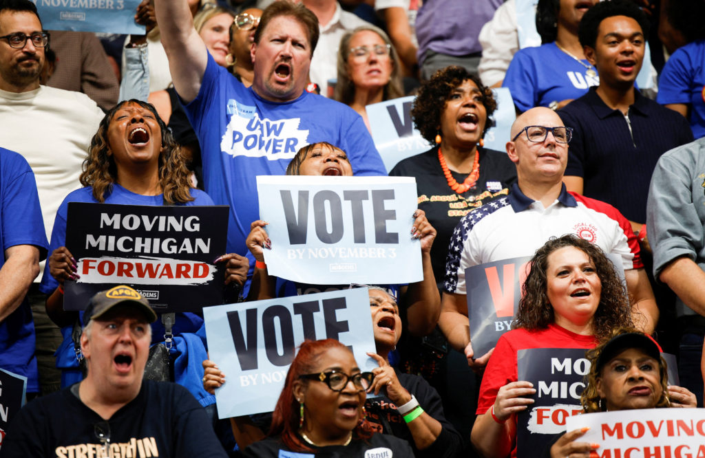 Poll: Likely voters favor Democrats as Trump disapproval drives early turnout