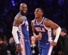 ‘Slow news day at the office’: LeBron James shrugs off Trump’s national anthem attack