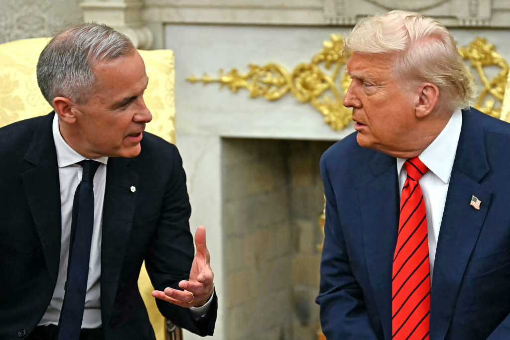 White House tempers its tough talk on Canada trade as inflation tops voter concerns