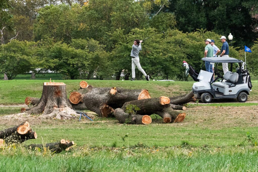 Judge further extends block on Trump administration’s removing trees at D.C. golf course
