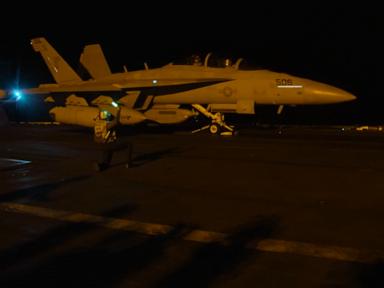 WATCH:  Aboard USS George Washington as tensions rise in the Middle East