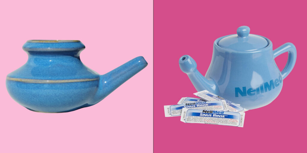This is the right way to use a neti pot, plus the best ones to buy