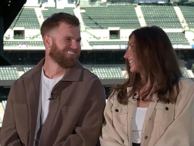 WATCH:  Jake Bauers speaks out before World Series with wife