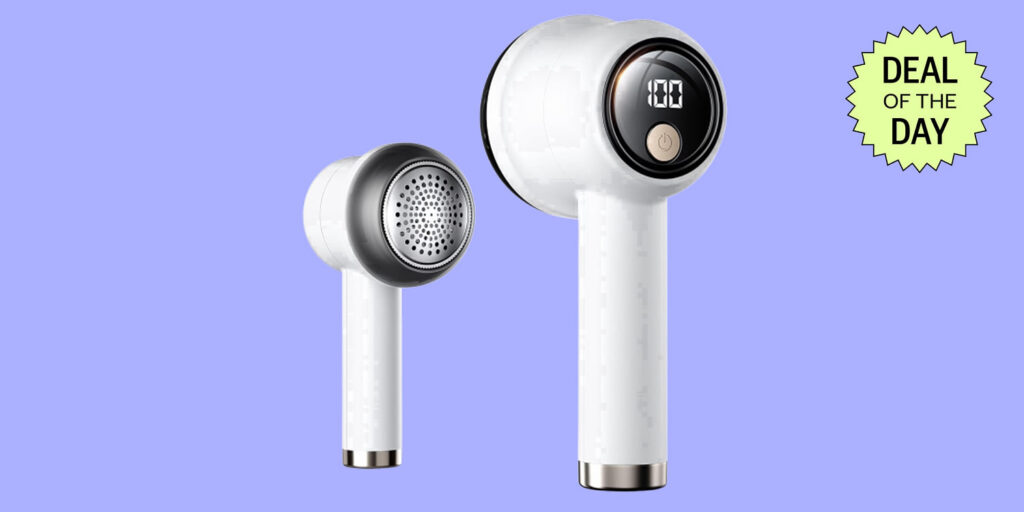 This popular electric fabric shaver is 51% off just in time for sweater weather