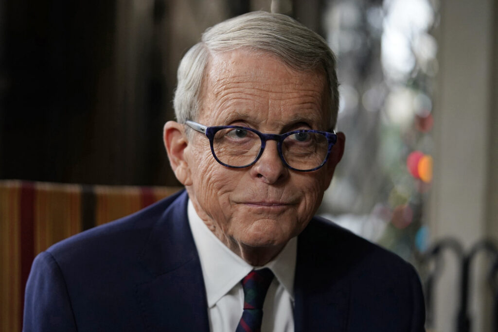 Ohio Gov. Mike DeWine calls on Vivek Ramaswamy to take down ad featuring opponent’s estranged mother