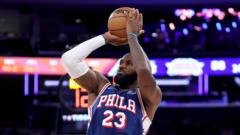 LeBron James' 76ers beat Knicks on NBA opening night