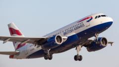 BA flight forced to turn back over cracked window
