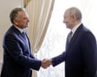 Putin orders release of jailed American as he meets Trump envoy for Ukraine talks