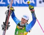 ‘It feels like a fairy tale’: American Paula Moltzan wins first World Cup race by 0.01sec