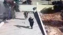 Watch: CCTV footage appears to show gunmen at site of Jordan shooting