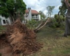 Arizona storms topple trees and bring golf ball-sized hail in possible tornado