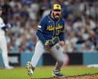 Brilliant Brewers reach first World Series since 1982 as Dodgers blow 4-0 lead