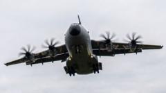 UK to draft in military aircraft to fight wildfires, Burnham says