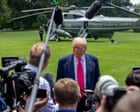 US justice department investigating TV networks over Trump pool coverage