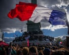 ‘America, this is a warning’: pro- Trump Maga media in a froth over Europe protests