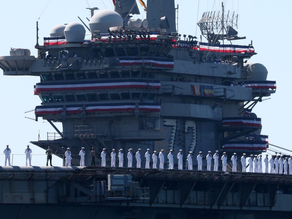 The long-deployed USS Lincoln returns home to San Diego Bay