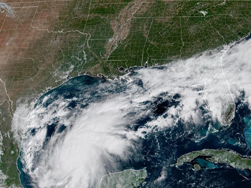 Tropical Storm Isaias is forecast to strike the US Gulf Coast as a hurricane