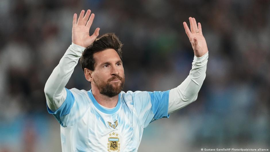 Football: Lionel Messi plays final game for Argentina