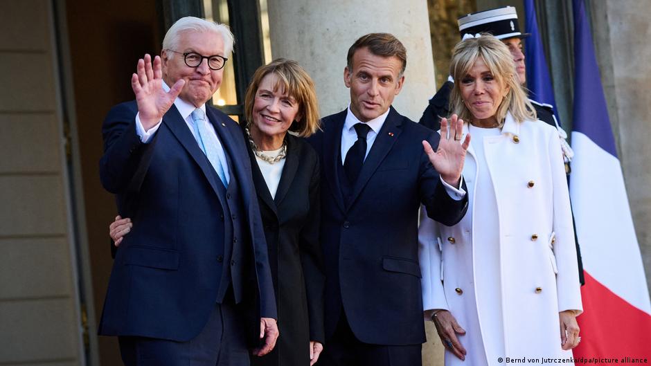 Macron and Steinmeier struggle to revive Franco-German ties