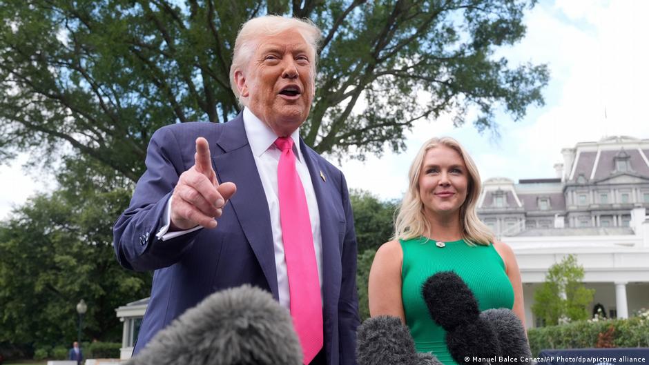 Trump names new press secretary to succeed Karoline Leavitt