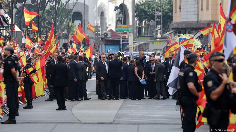 Spain's King Felipe and Queen Letizia visit Ceuta