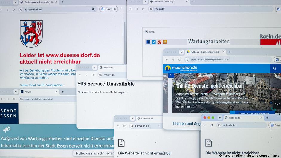 Germany news: Many sites back online after PHP security fix