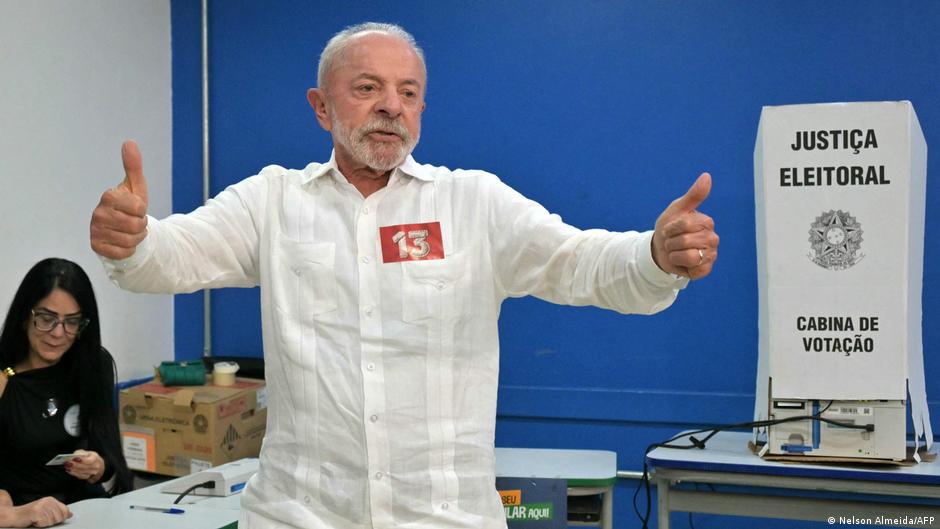 Brazilian leftist President Lula wins reelection against conservative challenger Flavio Bolsonaro