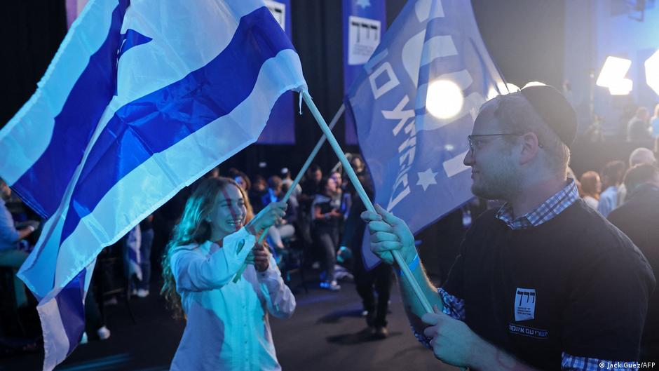 Israel election: Netanyahu-led bloc in slight lead with half of votes counted