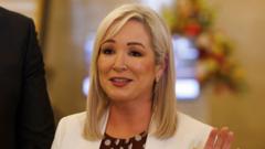 Michelle O'Neill says DUP has blocked her from PM meeting in Glasgow