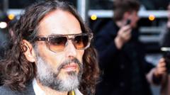 Woman says she 'closed eyes and tried not to be there' during alleged Russell Brand rape