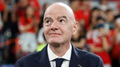 Infantino says he is backed by 'vast majority'