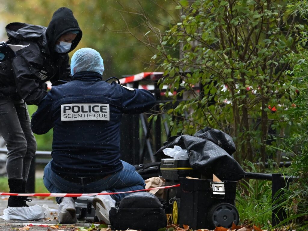 Suspect arrested after 1 killed in Paris-area shooting that is called a 'terrorist crime'