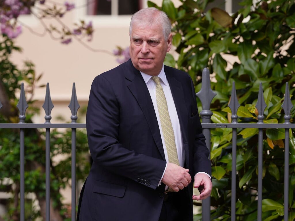Judge says search warrants used to seize property from former Prince Andrew were unlawful
