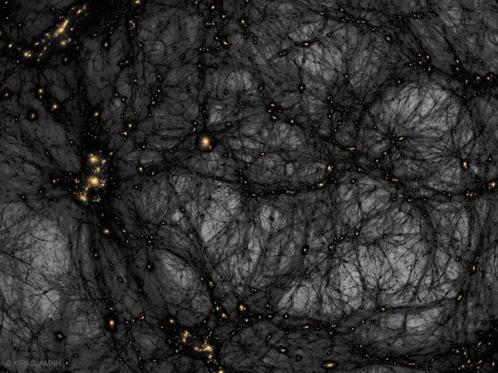 APOD: 2026 October 25 – Dark Matter in a Simulated Universe