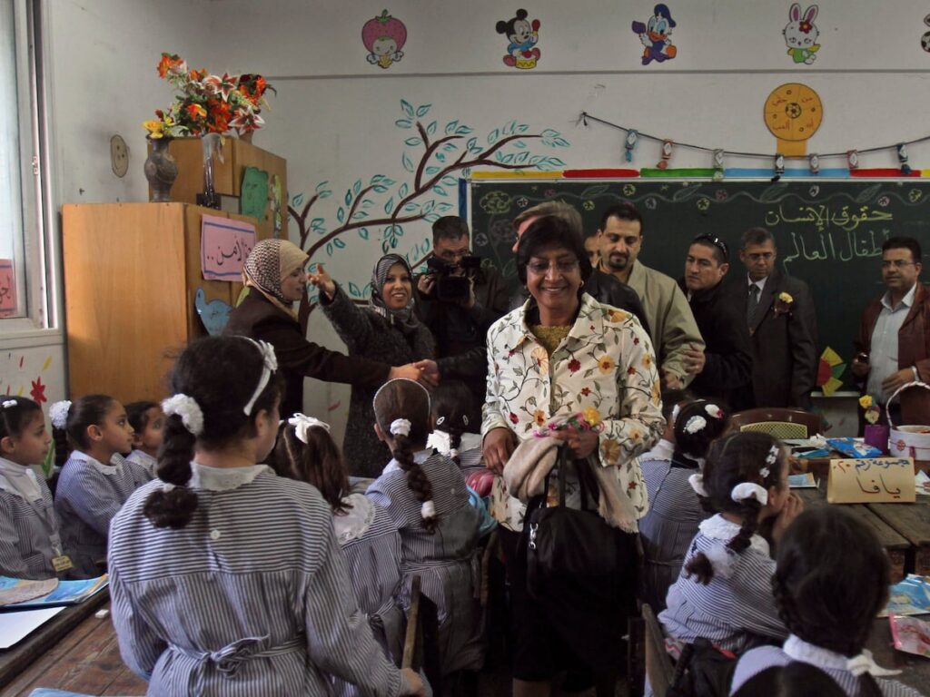 Navi Pillay wins the Nobel Peace Prize for her work in international justice