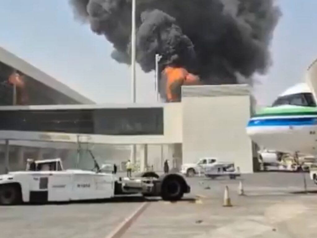 Saudi authorities say attack on Riyadh airport killed 12 people and wounded over 300 more