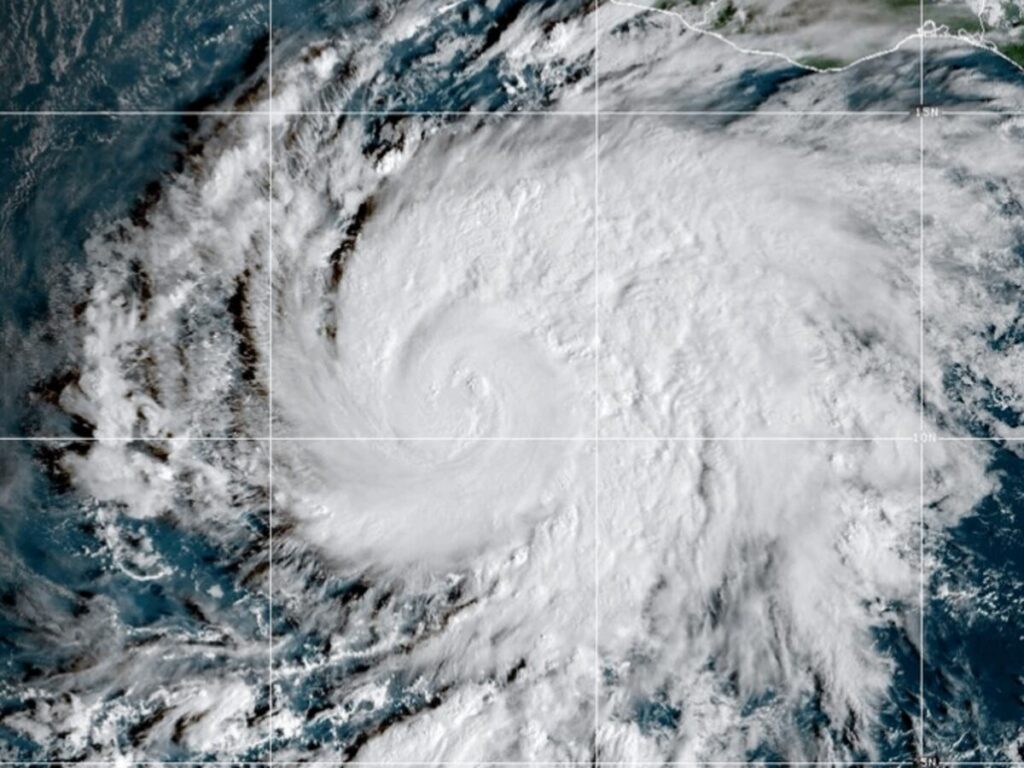 Vance intensifies rapidly and could become a major Category 3 hurricane off Mexico's Pacific Coast
