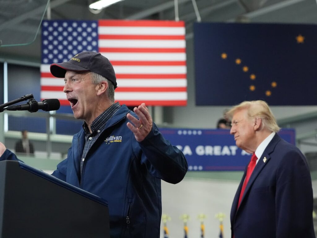 Trump administration sues to block possible Democratic win in Alaska Senate race