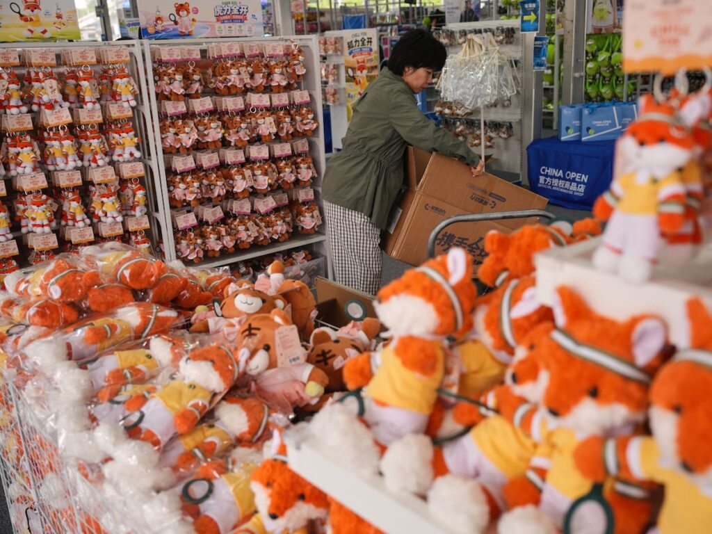 China's economy accelerated in the July-September quarter on robust exports