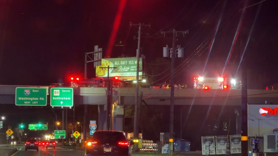 One injured in I-70 crash near Elm Grove