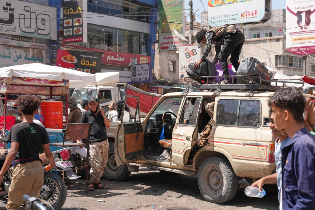 At least 6 explosions heard near Yemen government-used palace in Aden, witnesses say