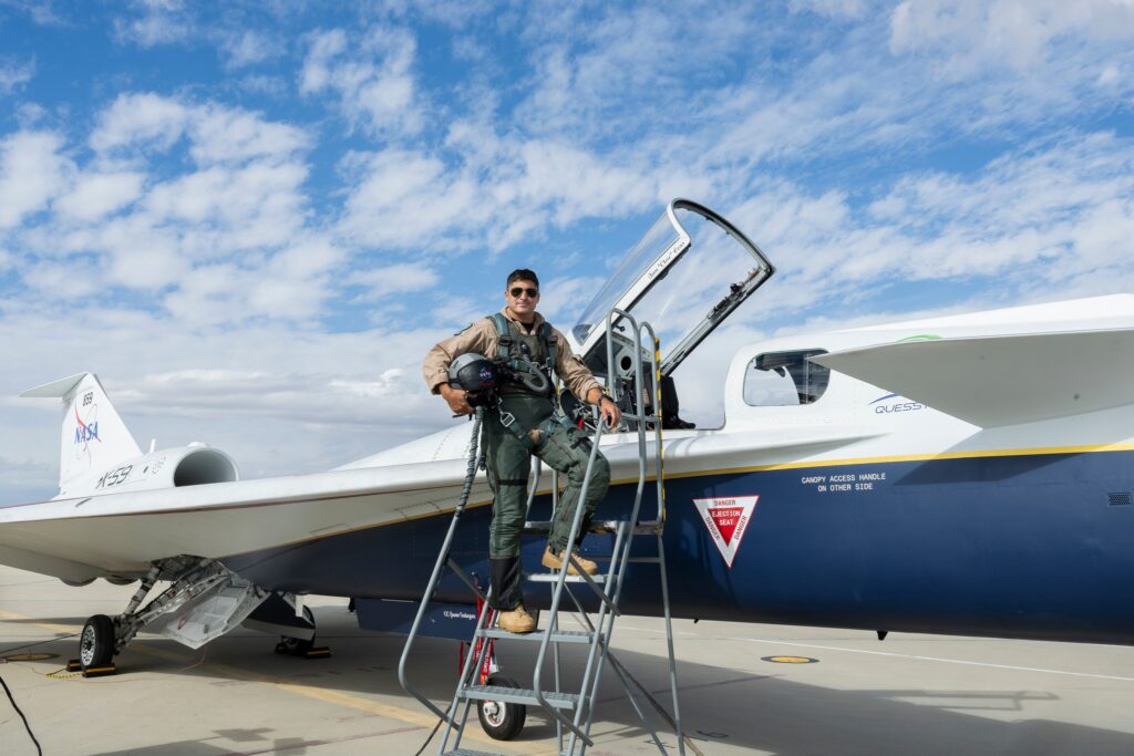 NASA’s X-59 Aircraft and Test Pilot