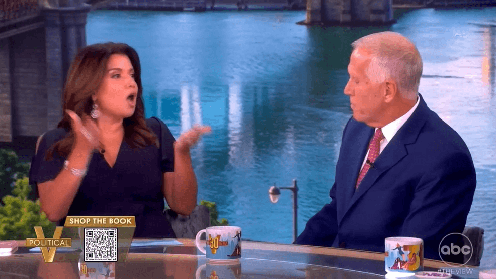 'Oh, come on!' GOP senator shouted down on 'The View' over Don Jr.'s wedding oligarch